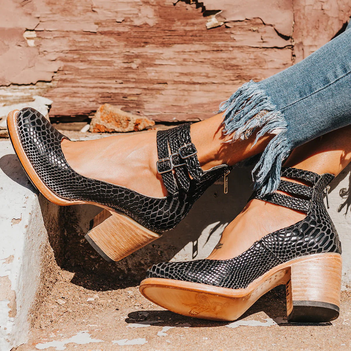 Élégantes bottes en cuir pour femme