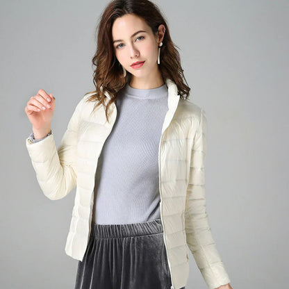 Veste pour femme imperméable Coupe ajustée Rembourrée