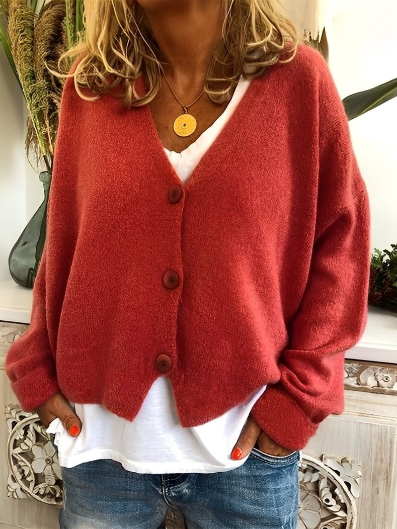 Gilet tendance pour femme, décontracté, à boutons