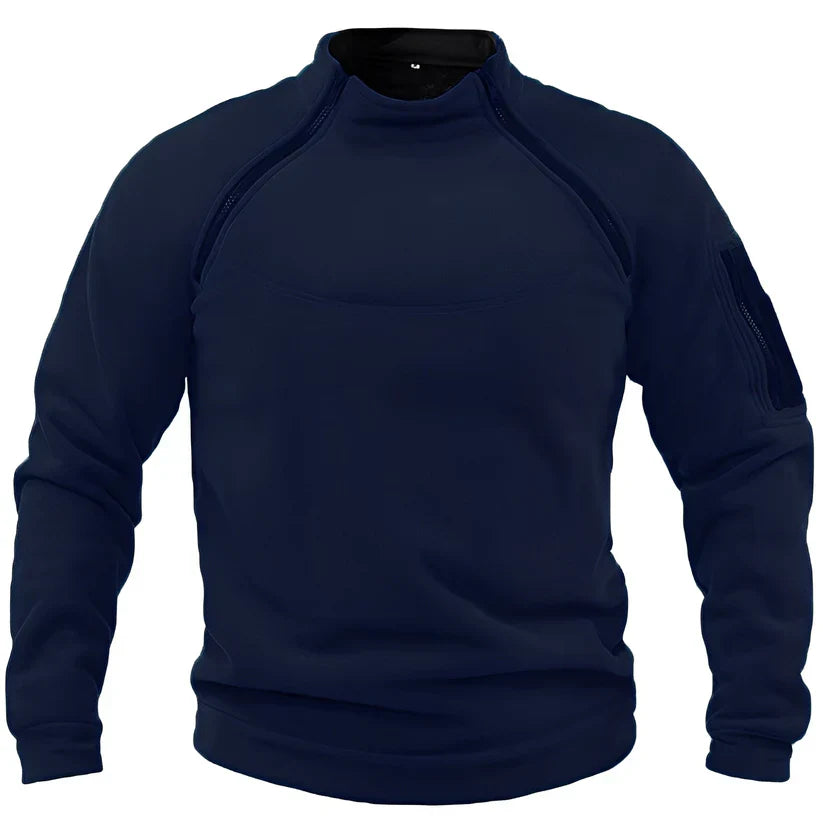 Pull en polaire tactique homme outdoor