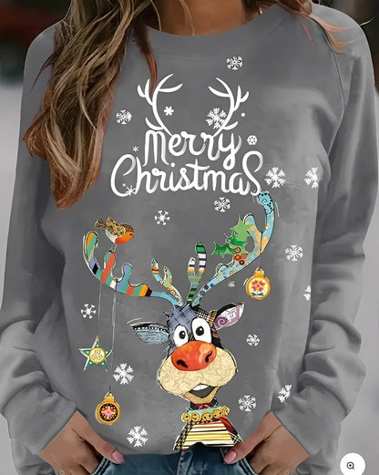 Pull de Noël femme style festif