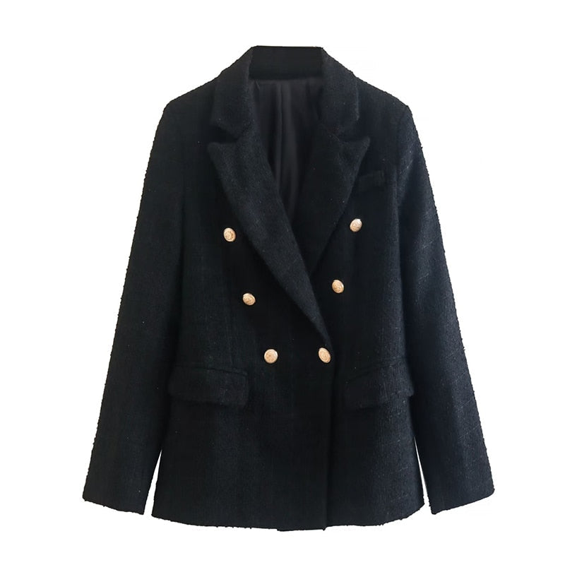 Élégante veste croisée pour femme