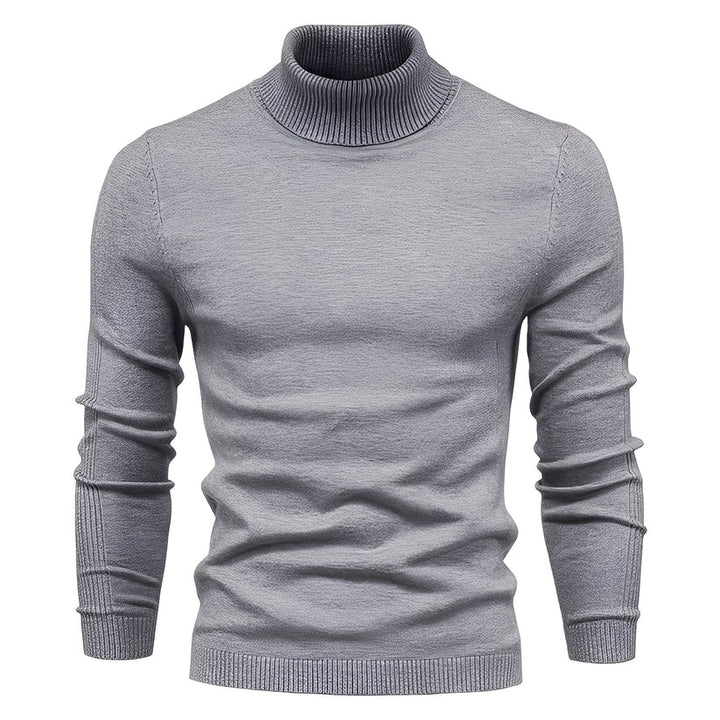Col roulé homme coupe ajustée moderne