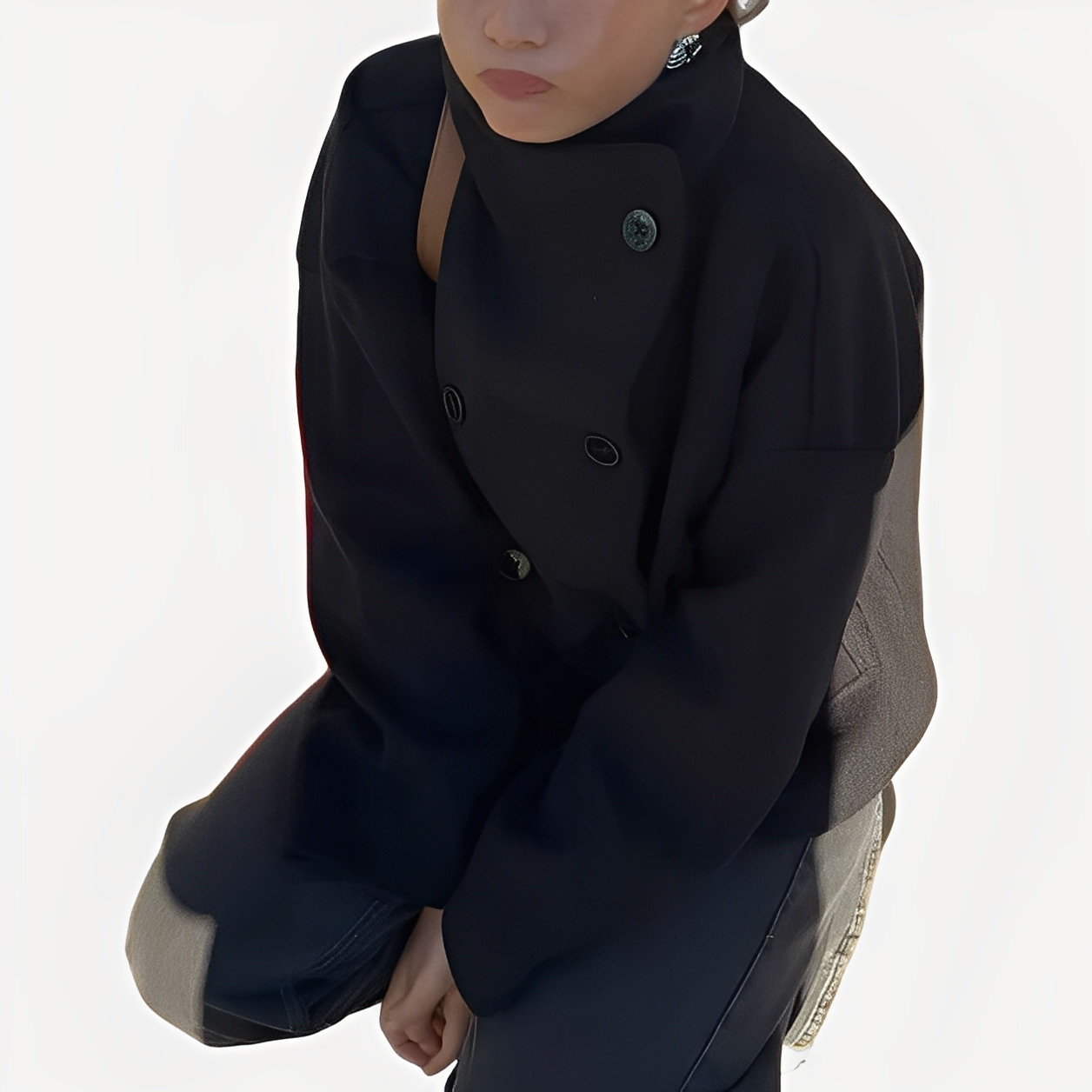 Veste en laine stylée pour femme Design élégant