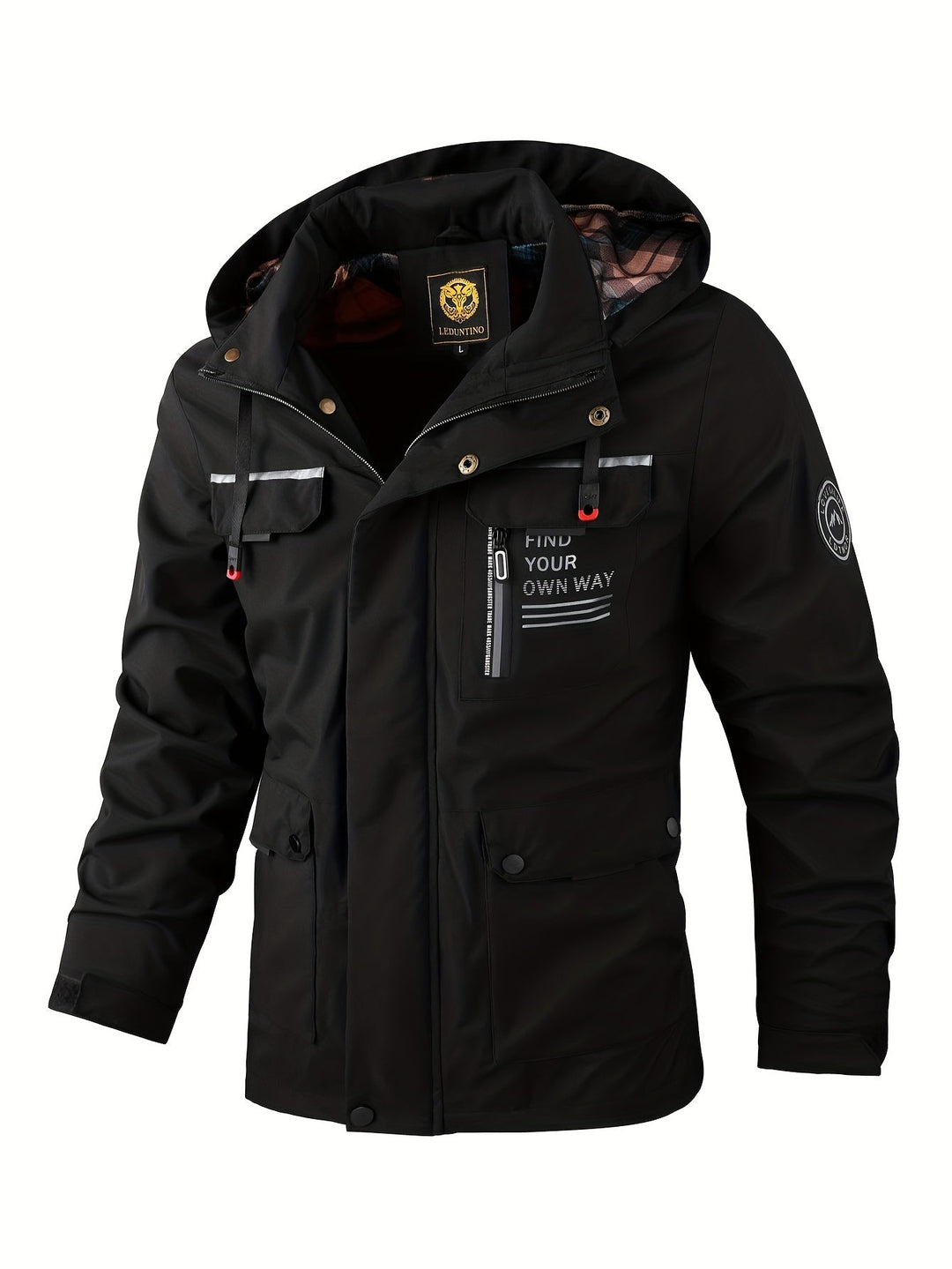 Veste pratique pour homme extérieur capuche