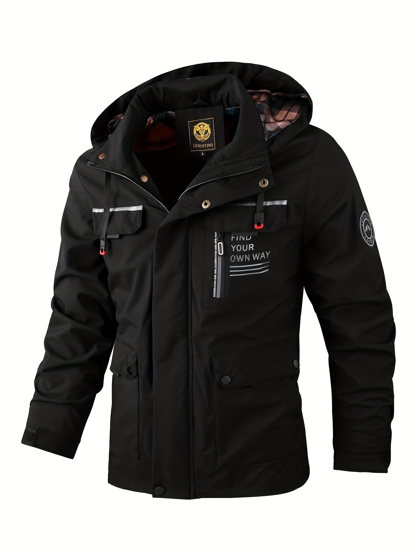 Veste pratique pour homme extérieur capuche