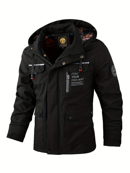 Veste pratique pour homme extérieur capuche