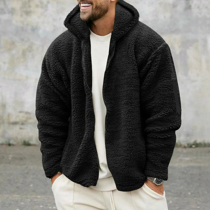 Veste à capuche pour hommes style rétro pratique