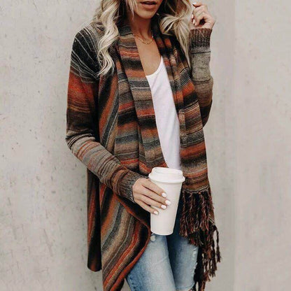 T-shirt femme mi-long tricot automne hiver