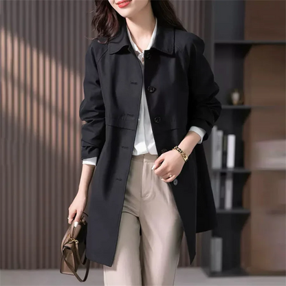 Trench-coat Femme Cintrée Classique