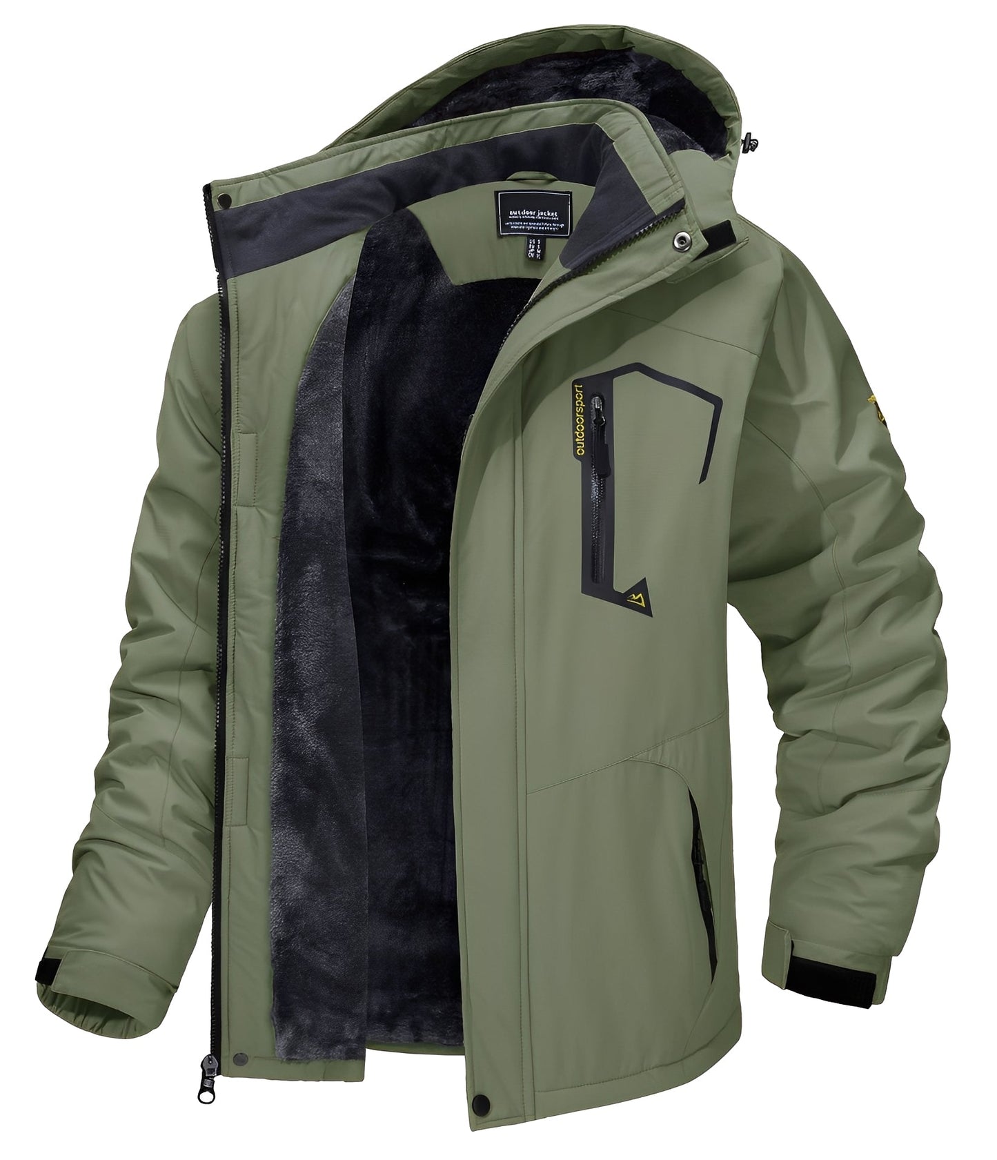 Veste imperméable homme style moderne