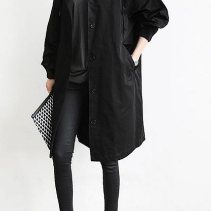 Imperméable long élégant pour femme