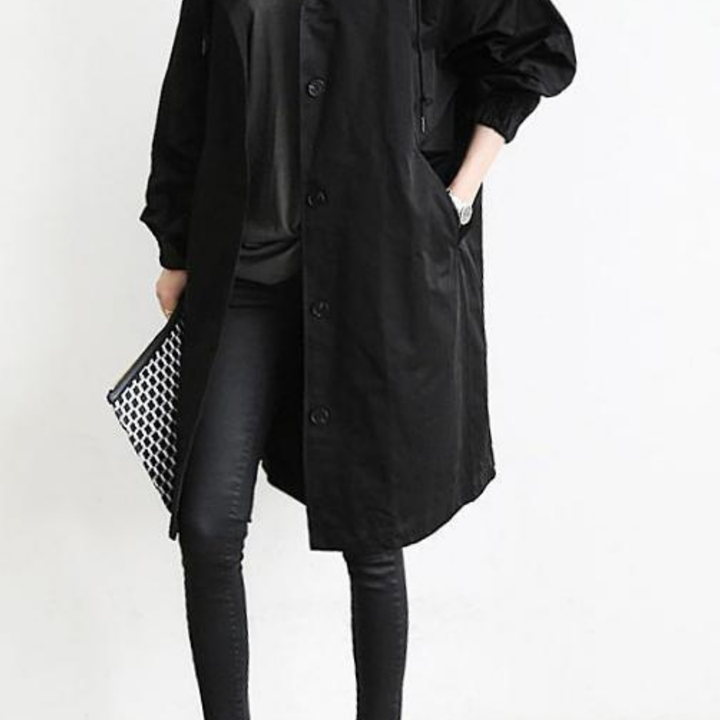 Imperméable long élégant pour femme
