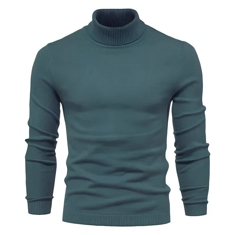 Col roulé homme coupe ajustée moderne