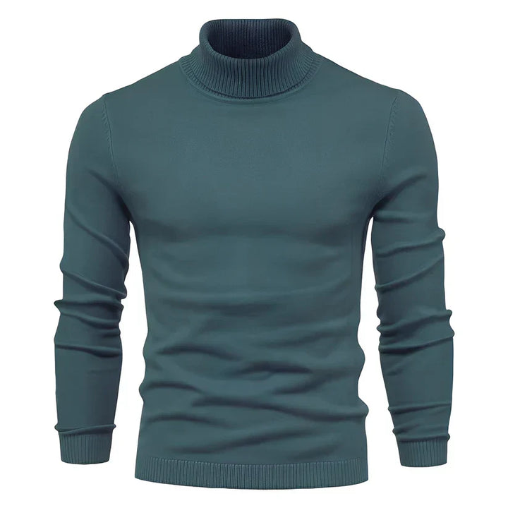 Col roulé homme coupe ajustée moderne