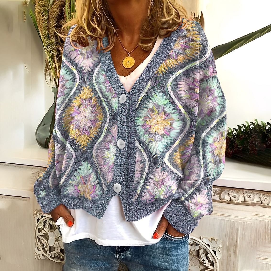Pull-over femme Motif Doux Confortable