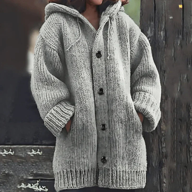 Gilet en maille doux et chaud pour femme