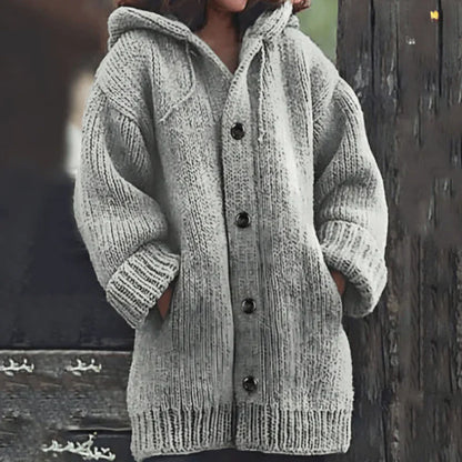 Gilet en maille doux et chaud pour femme