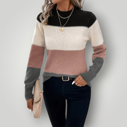 Pull pour femme doux et chaud à capuche