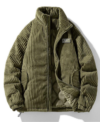 Gilet homme en velours côtelé Look élégant