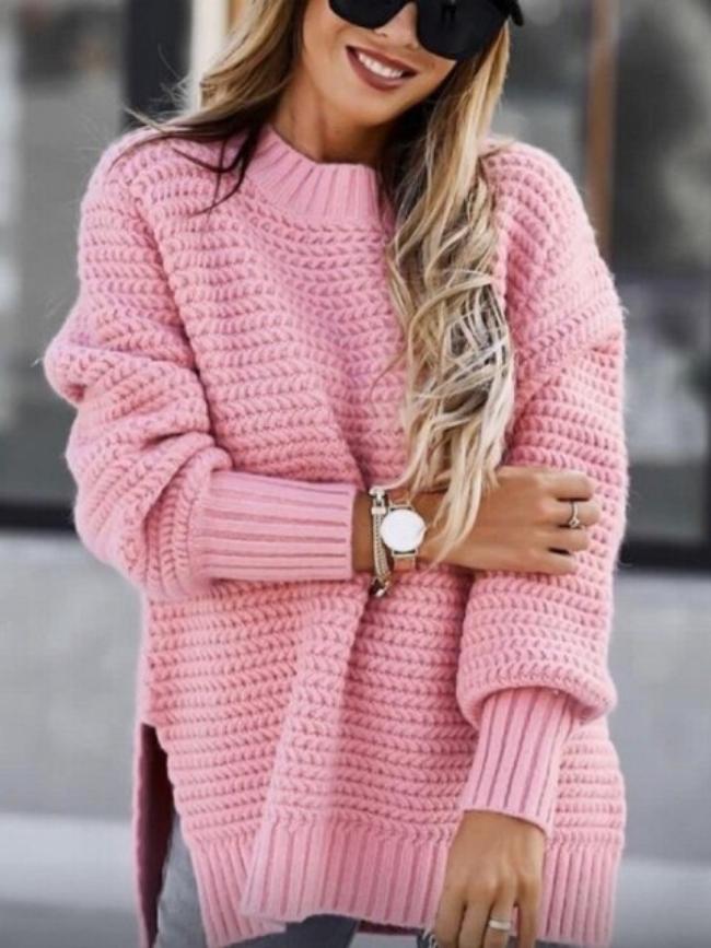 Robe en maille douce | Pull élégant pour femme