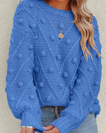 Pull en maille confortable Style décontracté