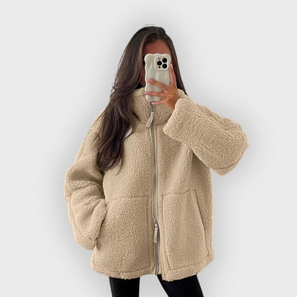 Veste polaire oversize chaude et confortable
