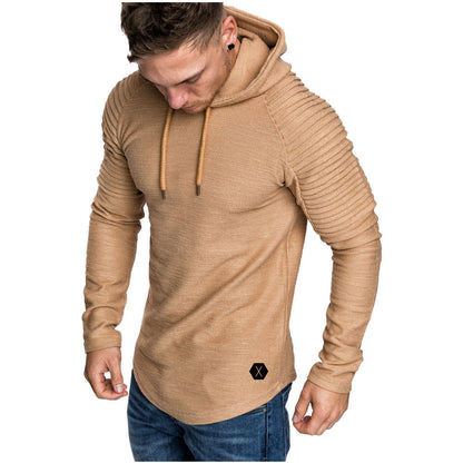 Sweat-shirt à capuche pour homme, design moderne et texturé