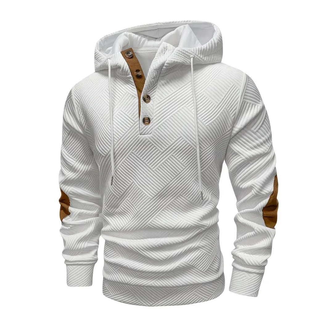 Sweat à capuche pratique pour homme avec stretch pour l'extérieur