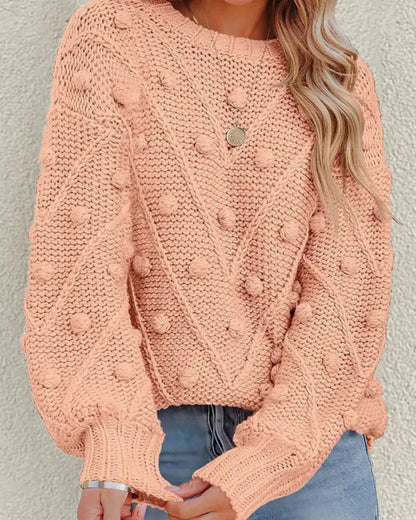 Pull en maille confortable Style décontracté