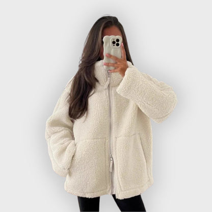 Veste polaire oversize chaude et confortable