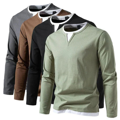 Stylische Herren-Pullover Langarm Modern - IdealeKleiden