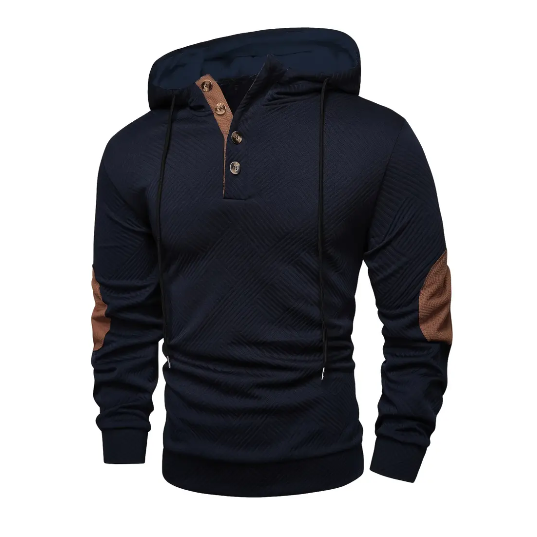 Sweat à capuche pratique pour homme avec stretch pour l'extérieur