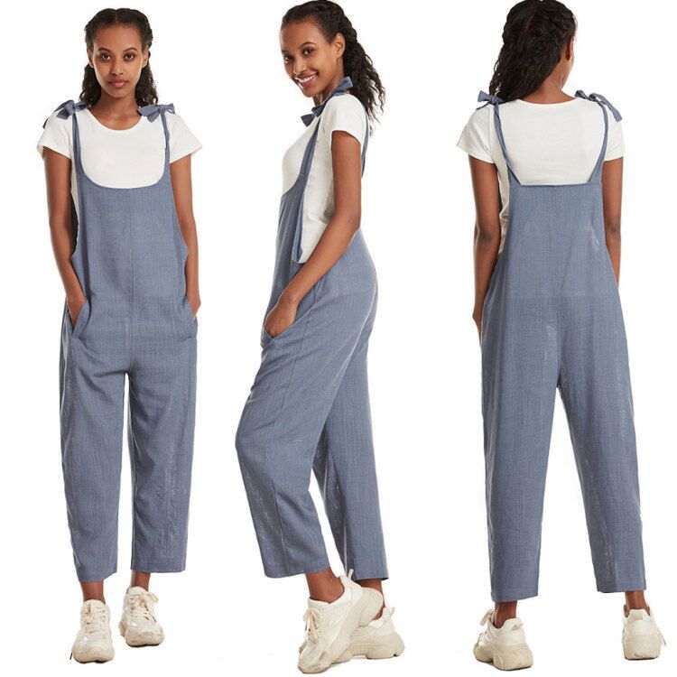 Combinaison Femme Moderne Avec Poches Réglable