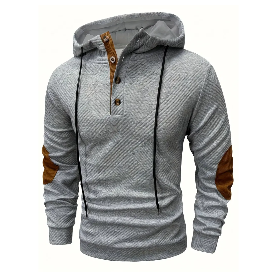Sweat à capuche pratique pour homme avec stretch pour l'extérieur