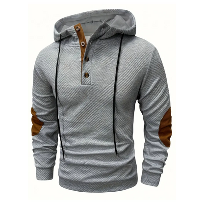 Sweat à capuche pratique pour homme avec stretch pour l'extérieur