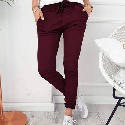 Pantalon femme tendance confortable élégant
