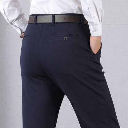 Pantalon stretch pour homme, coupe confort