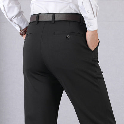 Pantalon stretch pour homme, coupe confort