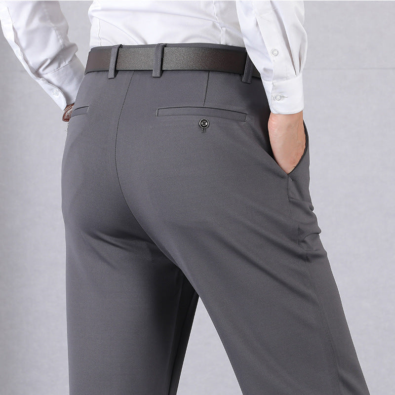 Pantalon stretch pour homme, coupe confort