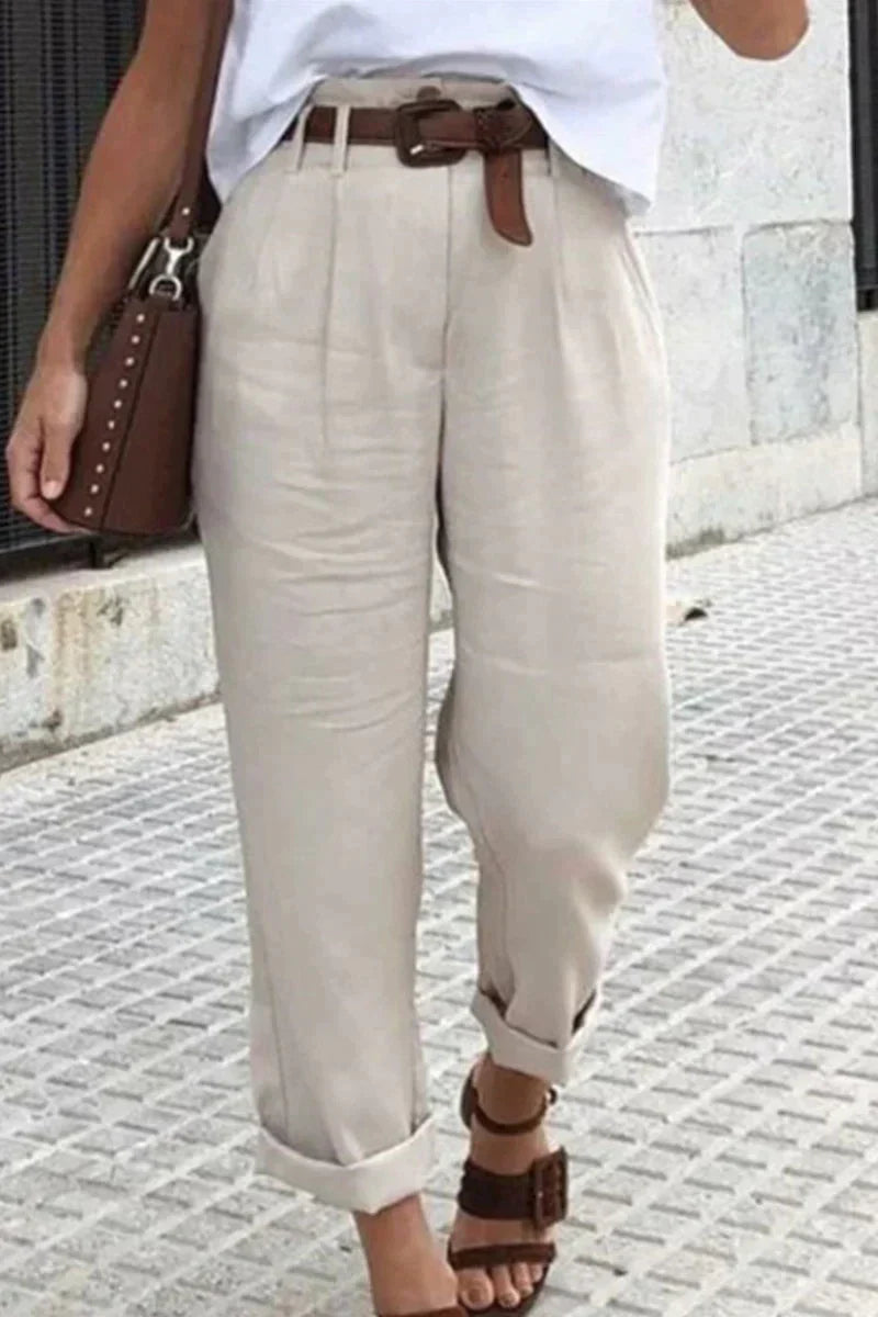 Pantalon léger et fluide pour femme