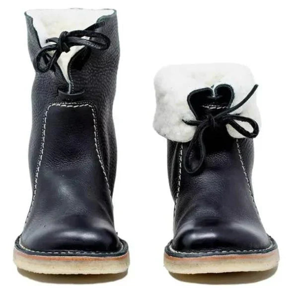 Bottes imperméables fourrées chaudes