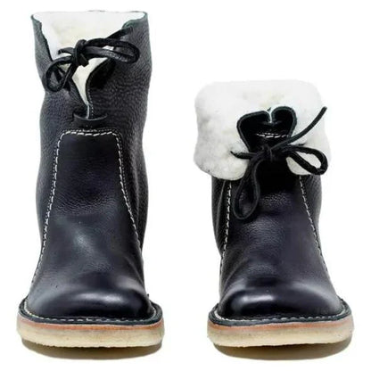 Bottes imperméables fourrées chaudes