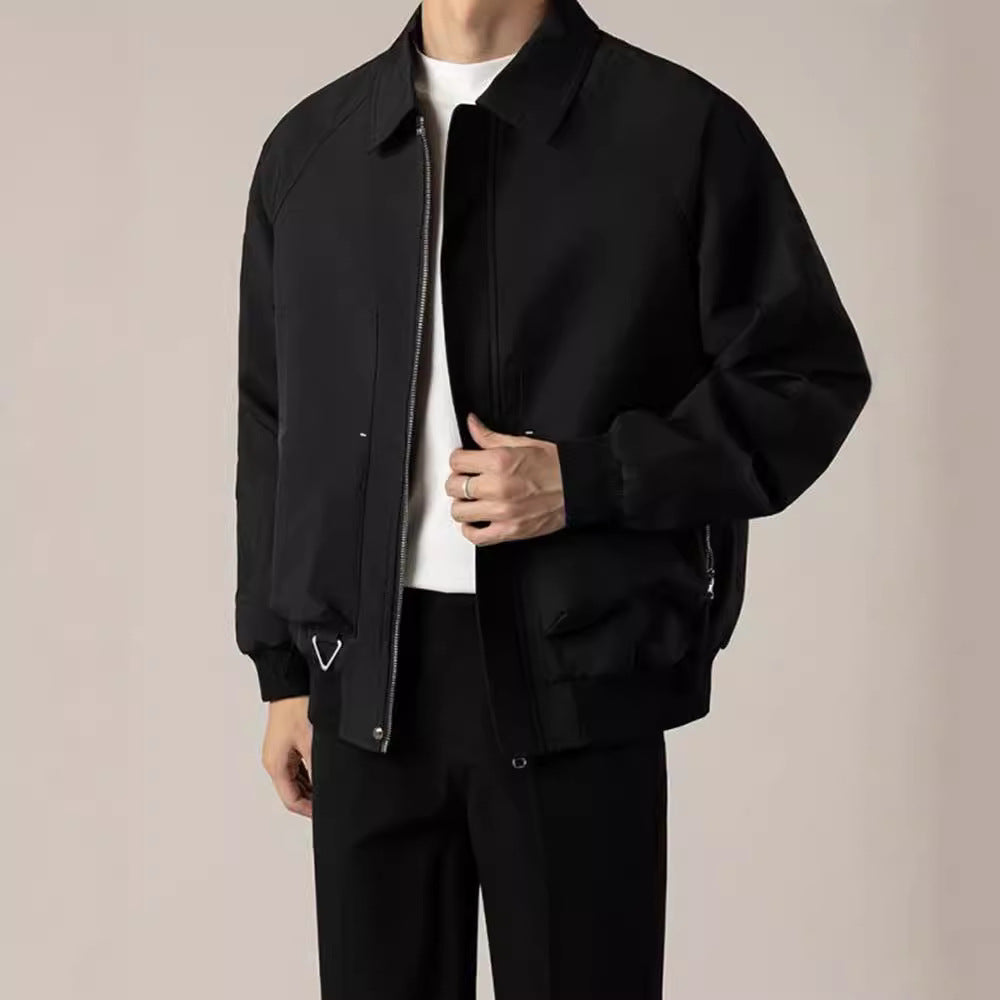 Blouson aviateur homme sportif look décontracté