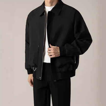 Blouson aviateur homme sportif look décontracté