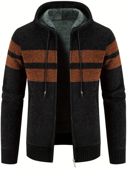Veste polaire homme colorée à blocs de couleurs