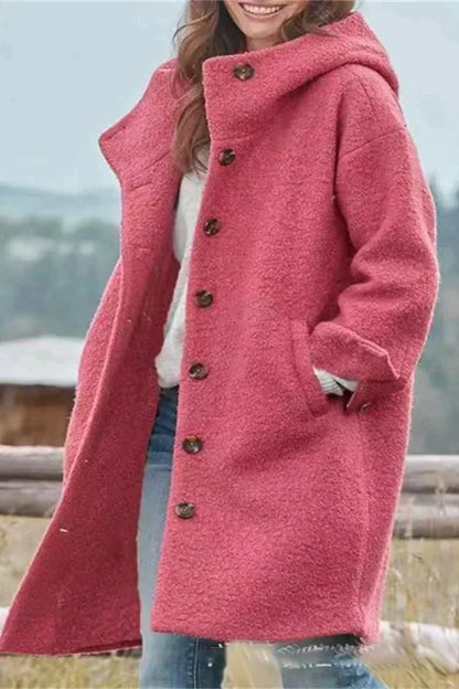 Manteau femme élégant Uni Intemporel