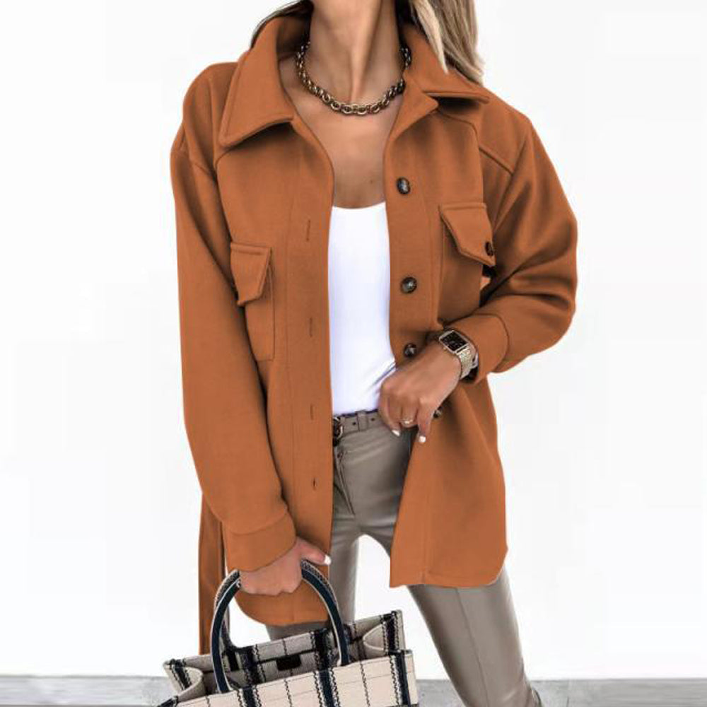 Élégant manteau d'été pour femme - Style Carrie