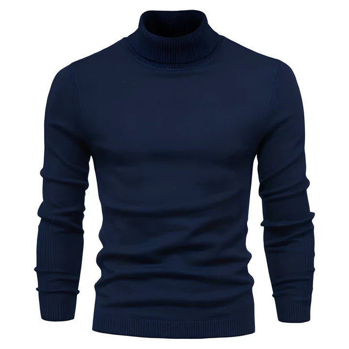 Col roulé homme coupe ajustée moderne