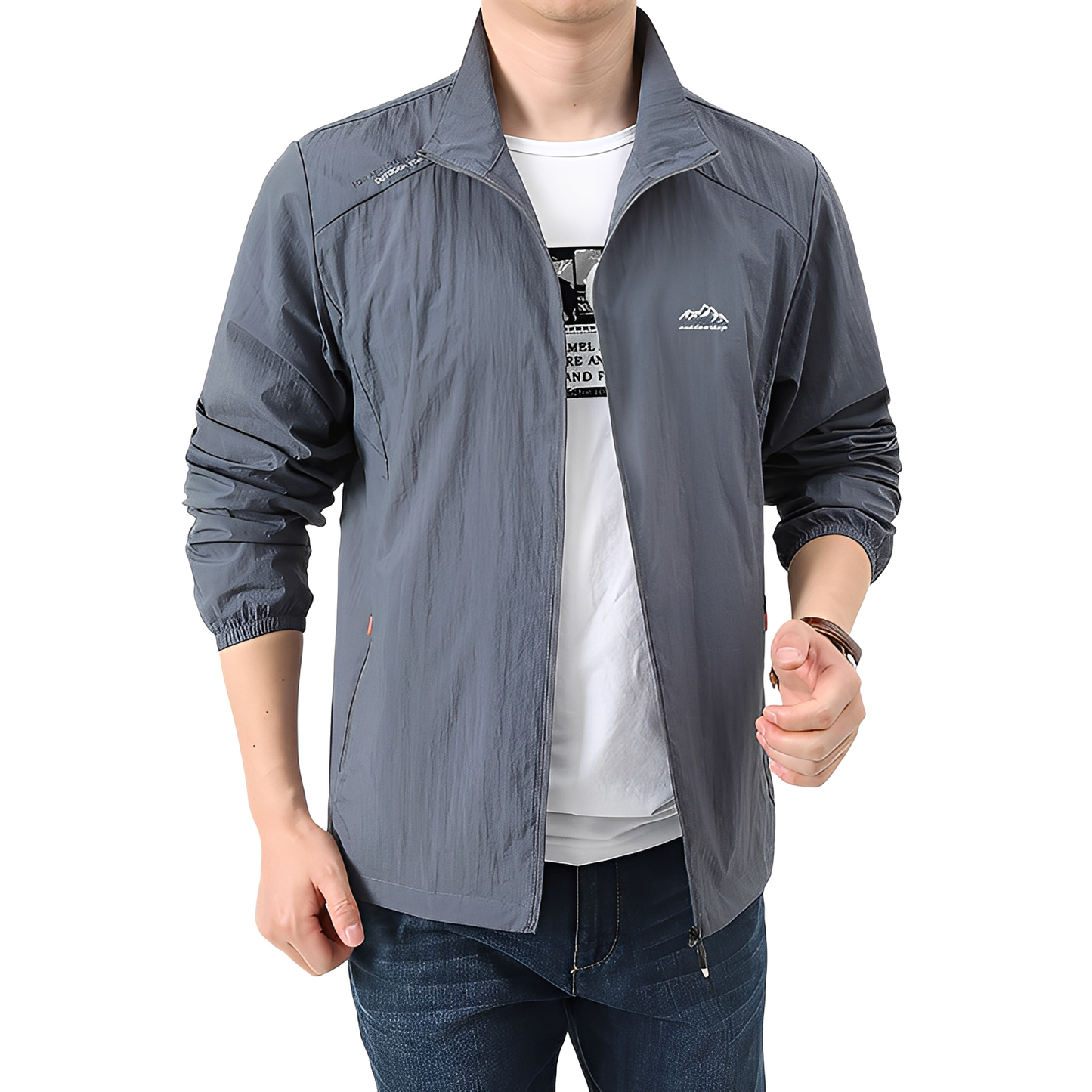 Veste d'extérieur imperméable pour hommes